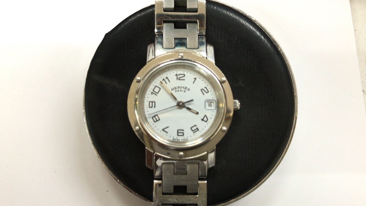大幅価格改定 エルメス レディース用腕時計（電池切れ） 腕時計